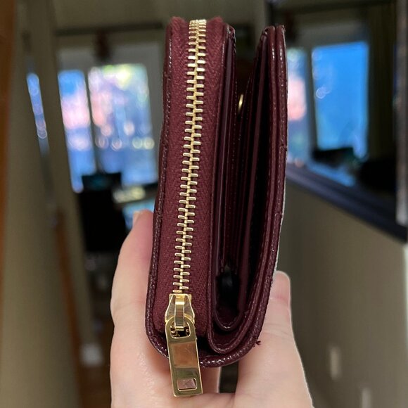 YSL Saint Laurent cassandre matelassé compact zip around wallet - Authentic - Picture 6 of 17